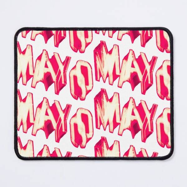Item preview, Neon Sign Pattern Mayo Vintage Sign designed and sold by deskwhiskey.
