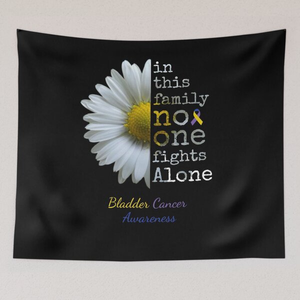 Item preview, Bladder Cancer Awareness Daisy Flower In This Family No One Fights Alone designed and sold by cssdru.
