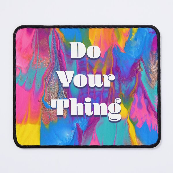 Item preview, Do Your Thing Rainbow Fluid Painting designed and sold by Daydreamer Alley.
