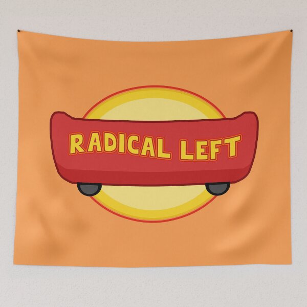 Item preview, Radical Left Skateboard designed and sold by voltzandvoices.