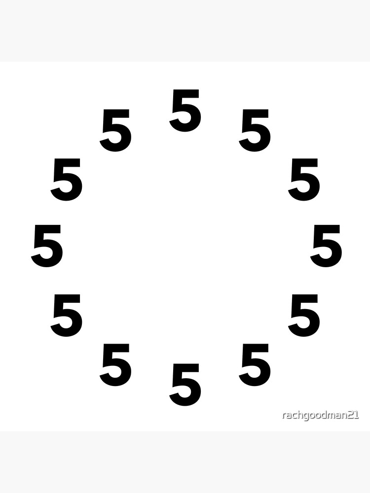 Thumbnail 4 of 4, Clock, 5 O'Clock (Somewhere) Clock designed and sold by rachgoodman21.