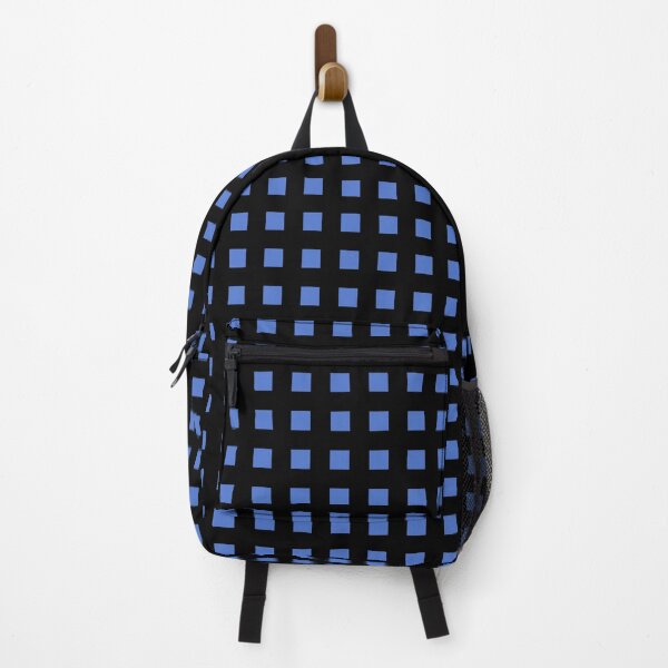 Item preview, Grid Pattern Black and Blue designed and sold by tonymagnerart.