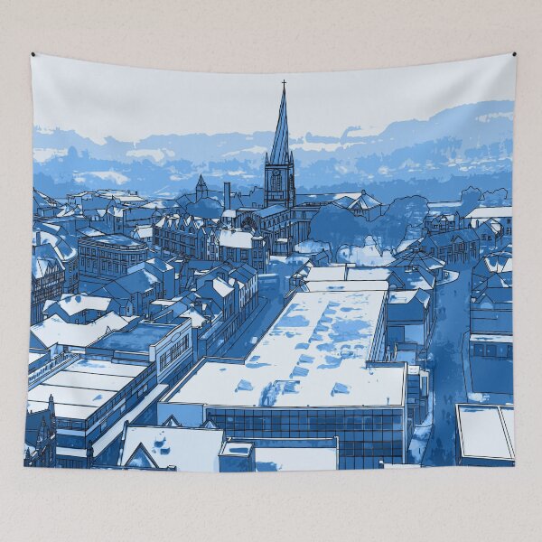 Item preview, Chesterfield Blue designed and sold by summattodraw.