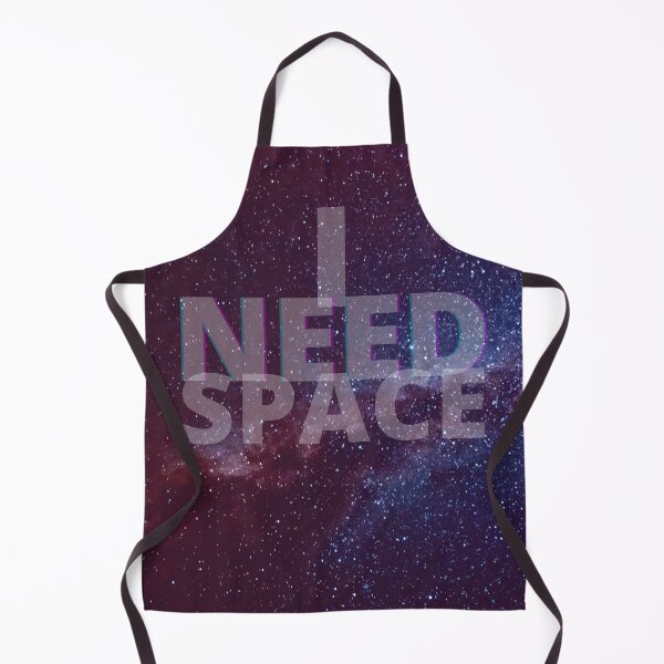 Item preview, I Need Space - Abstract, Blurry, Dark Blue Galaxy designed and sold by Quirkdom.