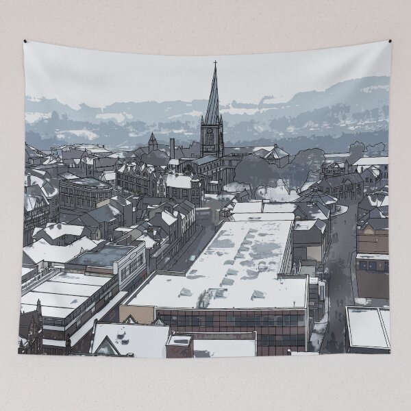 Item preview, Chesterfield in the snow designed and sold by summattodraw.