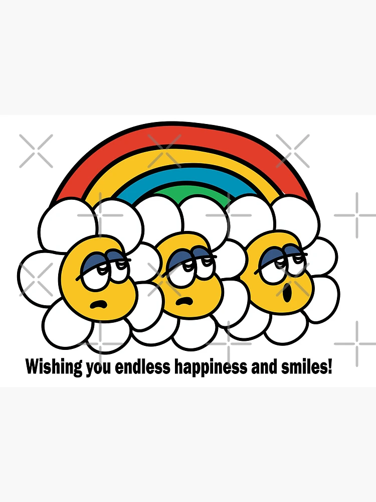 Wishing you endless happiness and smiles! | Art Board Print