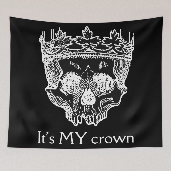 Item preview, It's MY Crown in White designed and sold by CreativNode.