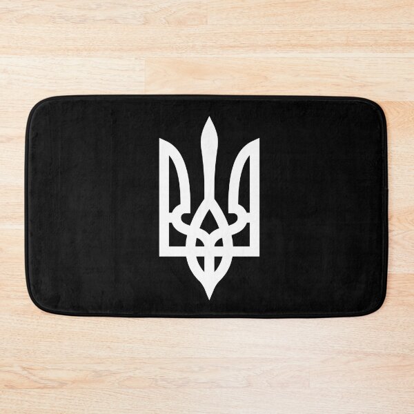 Item preview, White Ukraine Cot of of Arms designed and sold by MyIdentityShop.