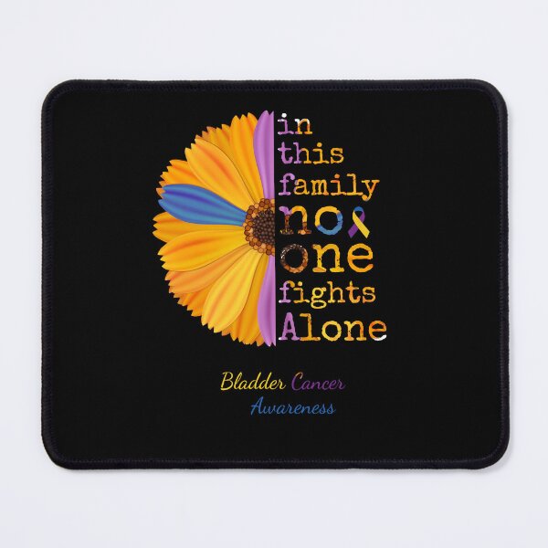 Item preview, Bladder Cancer Awareness Marigold Flower In This Family No One Fights Alone designed and sold by cssdru.