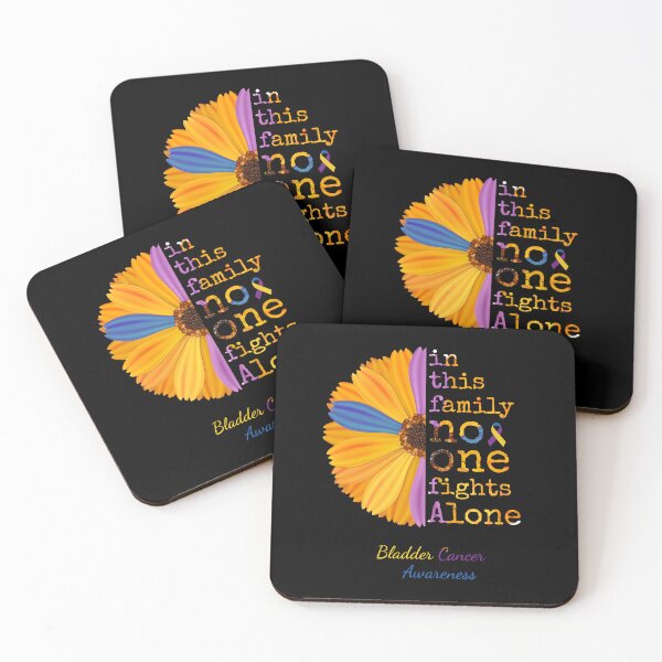Item preview, Bladder Cancer Awareness Marigold Flower In This Family No One Fights Alone designed and sold by cssdru.