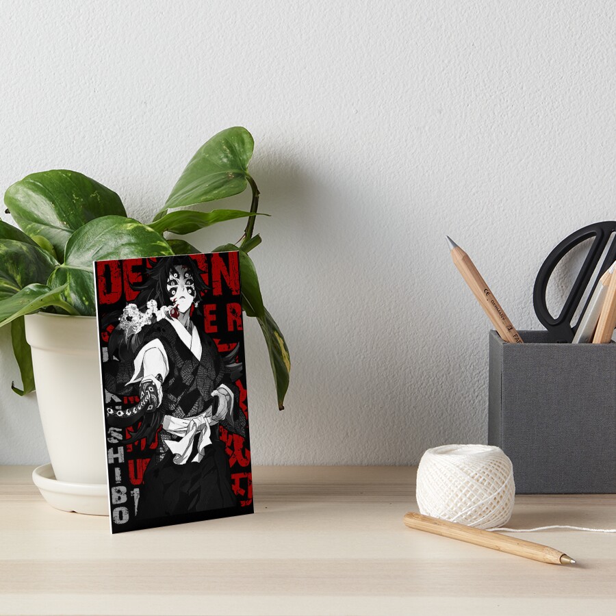 "kokushibo upper moon demon " Art Board Print by Sarkitawo | Redbubble