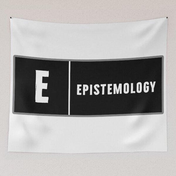 Item preview, Epistemology Rating | Epistemologist Sticker designed and sold by PhilosophyWear.