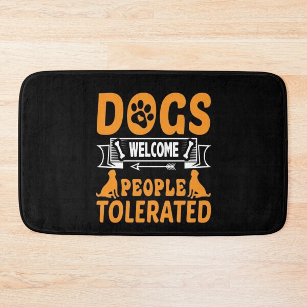 Item preview, Dogs are welcome illustration premium design  designed and sold by truemoneyman.