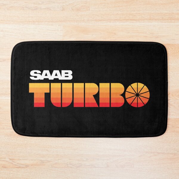 Item preview, SAAB Turbo retro look badge stripes designed and sold by blackdogshop.