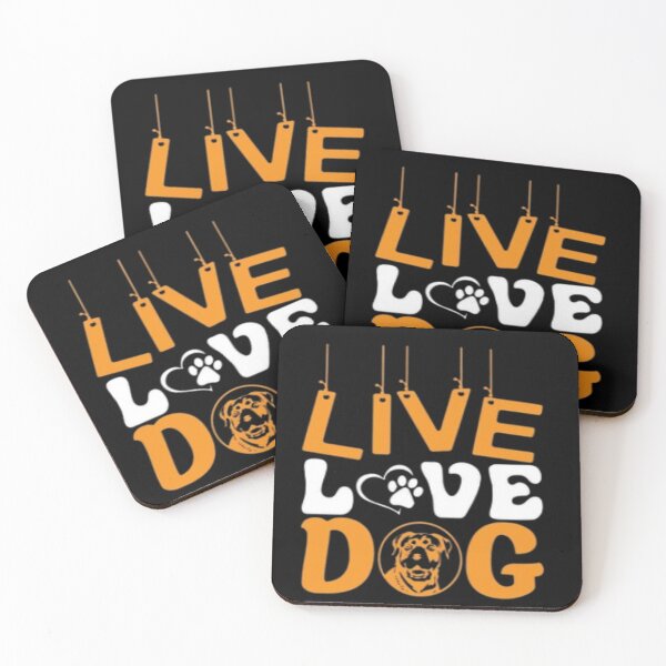 Item preview, Live love dogs illustration premium design  designed and sold by truemoneyman.