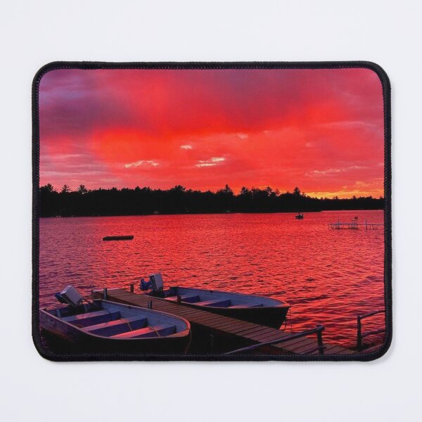 Item preview, Sunset at the docks. designed and sold by Karine Dupras.
