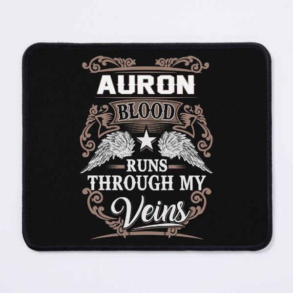 Item preview, Auron Name T Shirt - Auron Blood Runs Through My Veins  Gift Item Tee designed and sold by alexandraf49.