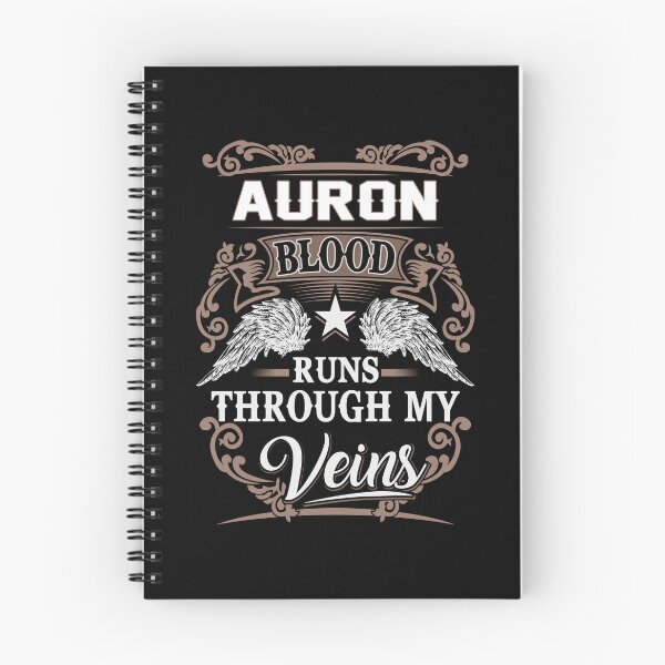Item preview, Auron Name T Shirt - Auron Blood Runs Through My Veins  Gift Item Tee designed and sold by alexandraf49.