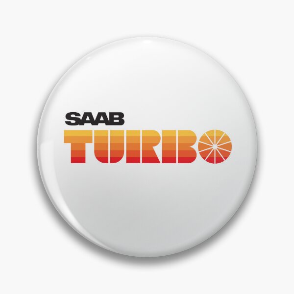 Item preview, SAAB Turbo retro look badge stripes designed and sold by blackdogshop.