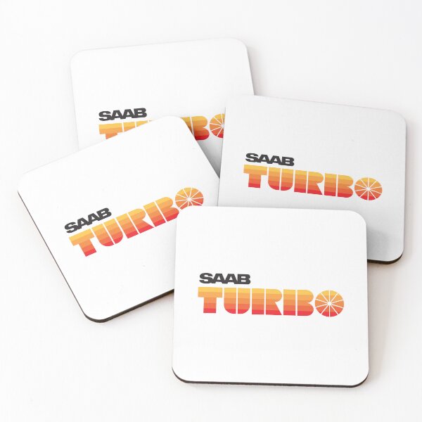 Item preview, SAAB Turbo retro look badge stripes designed and sold by blackdogshop.