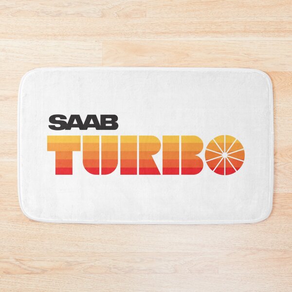 Item preview, SAAB Turbo retro look badge stripes designed and sold by blackdogshop.