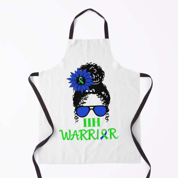 Item preview, IIH Awareness Warrior Messy Bun Hair Bandana designed and sold by Sweet-A-Dsignz.