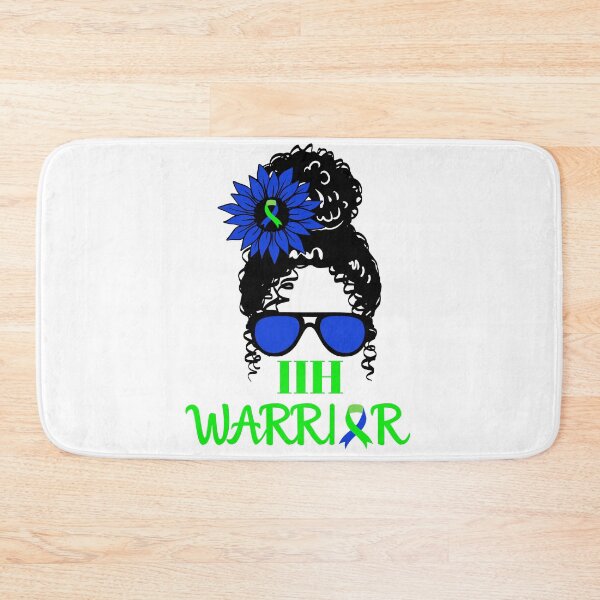 Item preview, IIH Awareness Warrior Messy Bun Hair Bandana designed and sold by Sweet-A-Dsignz.