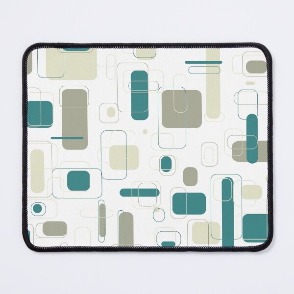 Item preview, Midcentury Modern, Turquoise and Grey designed and sold by roseofgold.