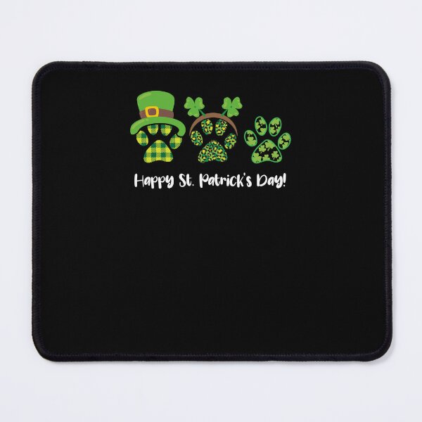 Item preview, St Patrick Day Paw Leopard Shamrock Cat Dog Mom designed and sold by Dressed For Duty.