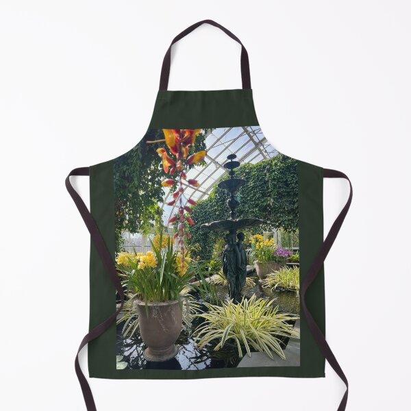 Artikelvorschau, Brunnen im Enid Haupt Conservatory, New York Botanical Gardens, NYC entworfen und verkauft von ExploreOutdoors.