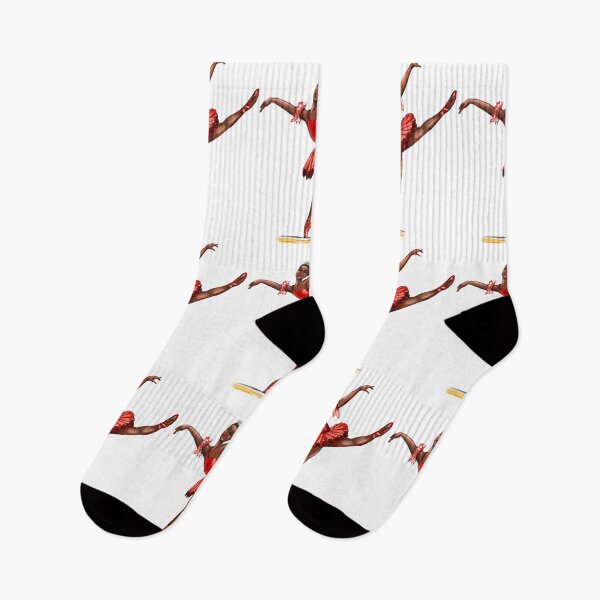 Item preview, Ballet in red pointe shoes - African American ballerina dancing pirouette in red tutu and red shoes  - brown skin ballerina  designed and sold by Artonmytee.