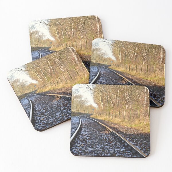 Item preview, Winter train tracks designed and sold by Laura Cronin.