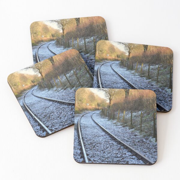 Item preview, Snow on the tracks designed and sold by Laura Cronin.