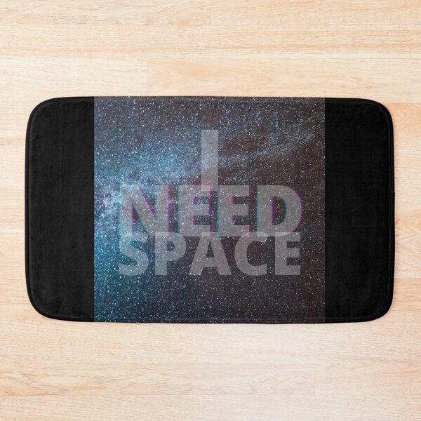 Item preview, I Need Space - Unfocused, Blue, Dark Galaxy designed and sold by Quirkdom.