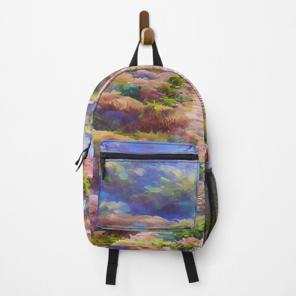 Item preview, Fine Art Painting of Hiking Trails designed and sold by CattlettArt.