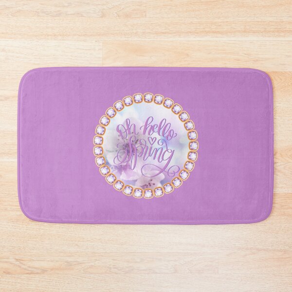 Item preview, Oh Hello Spring #1 (on Pink) designed and sold by PawsitiveMum.