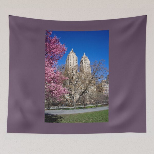 Item preview, Cherry Blossoms + El Dorado, Central Park, NYC designed and sold by ExploreOutdoors.