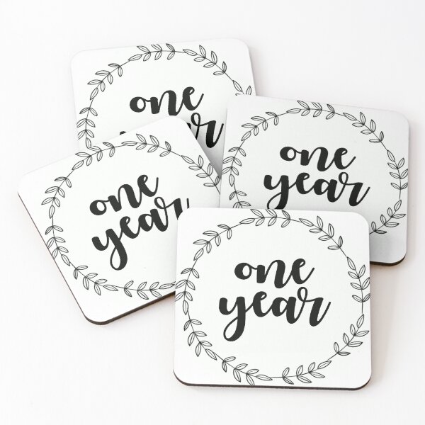 Item preview, Simple Baby Milestone Tracker - One Year designed and sold by Morgan Turrentine.