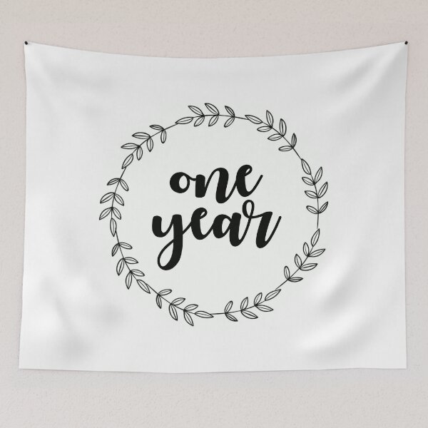 Item preview, Simple Baby Milestone Tracker - One Year designed and sold by Morgan Turrentine.