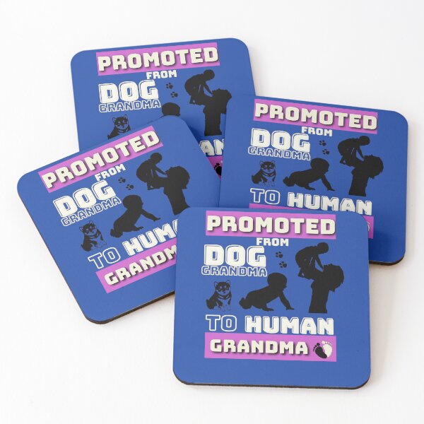 Item preview, PROMOTED FROM DOG GRANDMA TO HUMAN GRANDMA designed and sold by JAdotdotDesigns.