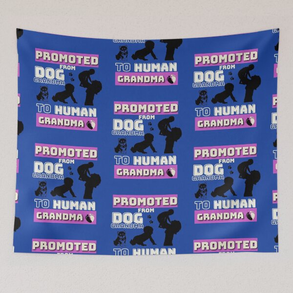 Item preview, PROMOTED FROM DOG GRANDMA TO HUMAN GRANDMA designed and sold by JAdotdotDesigns.