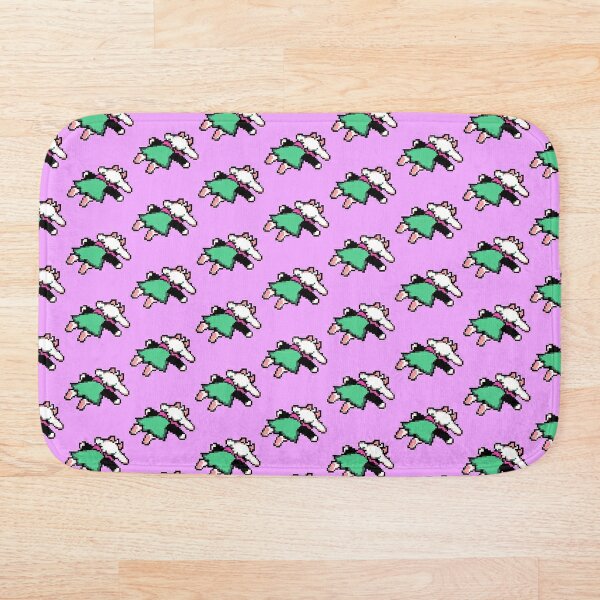 Pink Splat Bath Mat