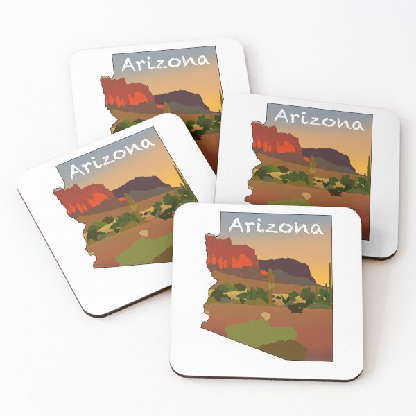 Item preview, Arizona Desert Sticker designed and sold by grahamm1274.