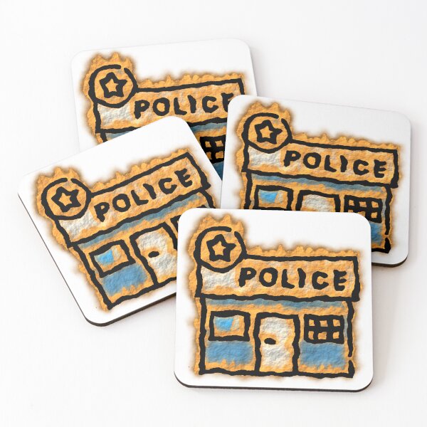Item preview, Burning Police Station designed and sold by Balerion6.