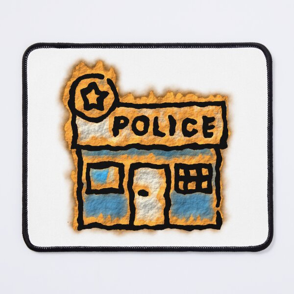 Item preview, Burning Police Station designed and sold by Balerion6.