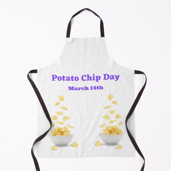 Item preview, Potato Chip Day March 14th With Two Bowls Of Flying Potato Chips designed and sold by debmund.