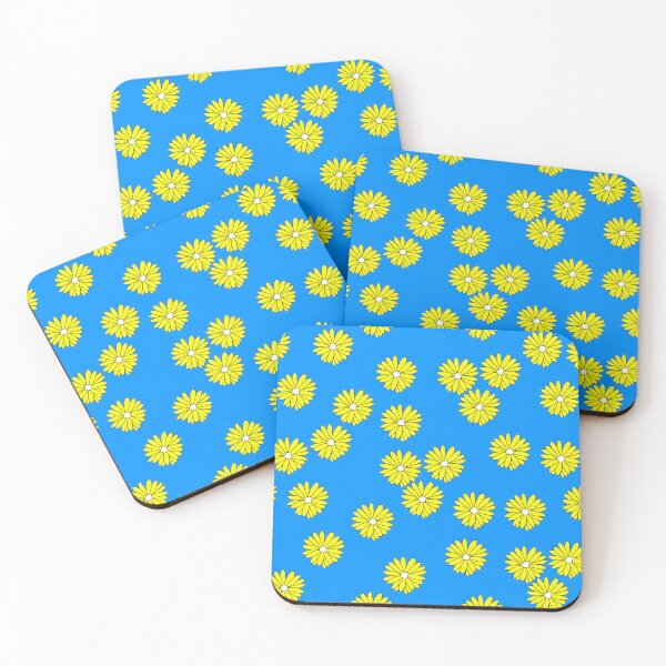 Item preview, Yellow Petals on Deep Blue designed and sold by RiadMannan.