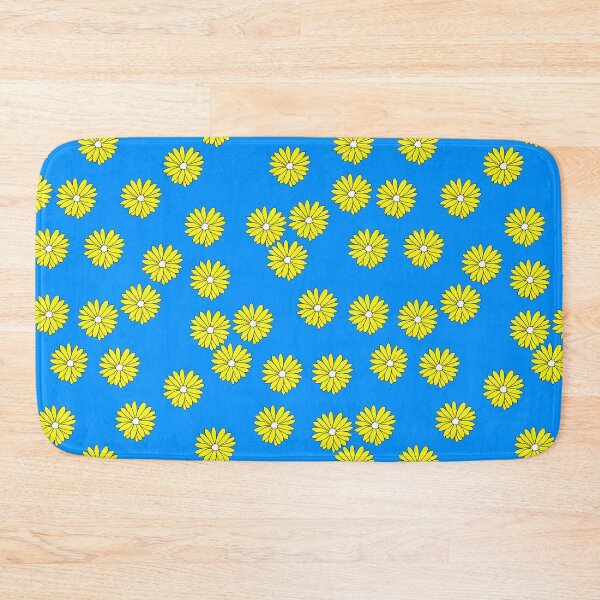 Item preview, Yellow Petals on Deep Blue designed and sold by RiadMannan.