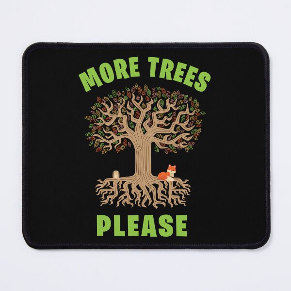 Item preview, More Trees Please Essential Fox and hedgehog  designed and sold by blackdogshop.