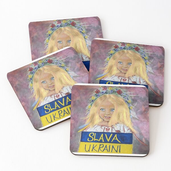 Item preview, Slava Ukraini, Glory to Ukraine, I support Ukraine designed and sold by Fluffycat2020.
